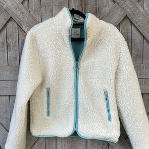 ivory ella fleece jacket